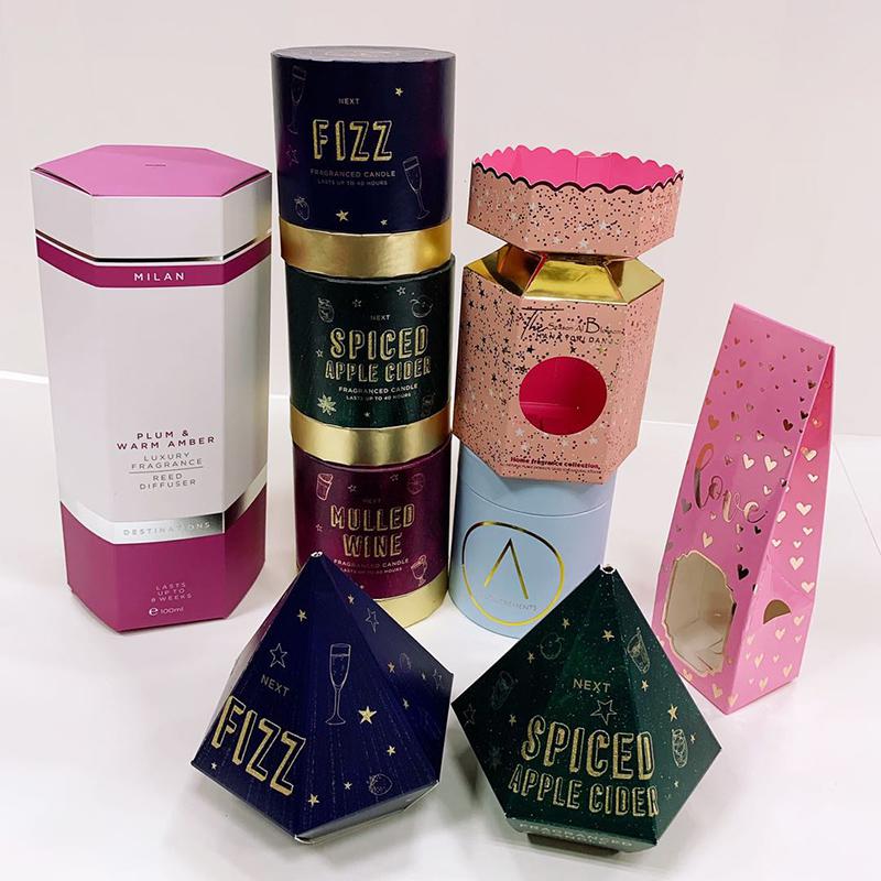 盐田化妆品包装盒、异形包装盒、异形礼盒、异形纸盒定制印刷