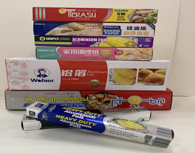 盐田日用品包装、铝箔纸包装、硅油纸包装盒